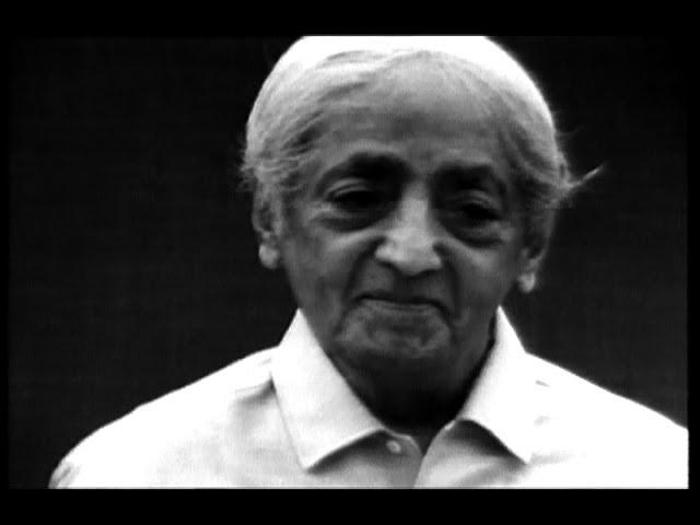 Who are you? | J. Krishnamurti