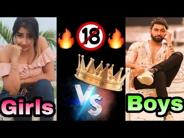 Girls vs boys | Boys vs girls  | Attitude  | Boyattitude  | Gouravch2 vs Sofia9 Akashchowdhary