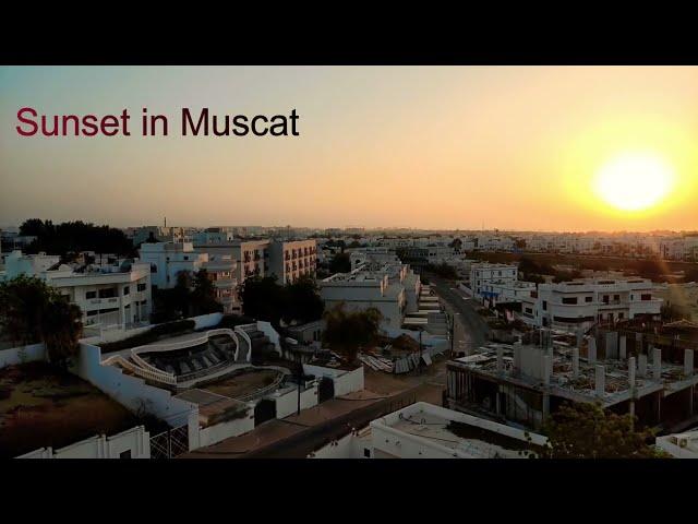 Sunset in Muscat with Online Traveler