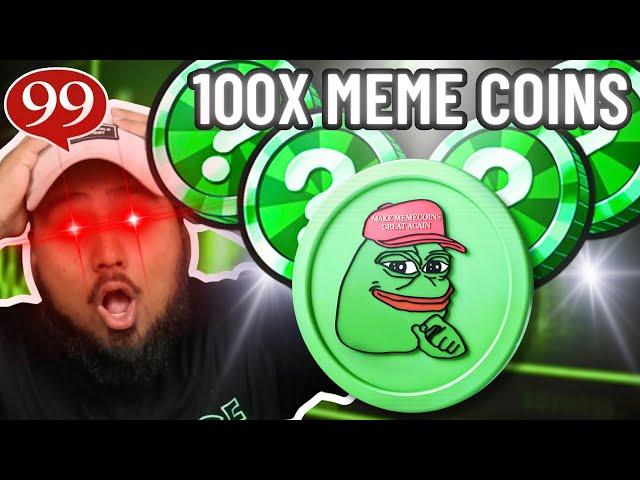 Top 5 MEME COINS to Buy Now (100X Potential Memecoins?!)