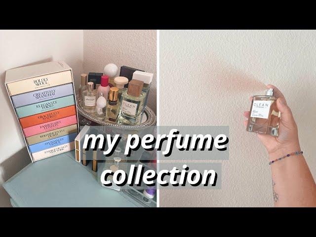 MY PERFUME COLLECTION | Elizabeth & James, Zara X Jo Malone, NEST, Glossier, Clean Reserve, and more