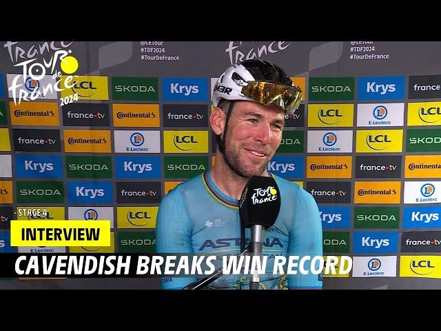 Cavendish breaks win record - Stage 5 - Tour de France 2024