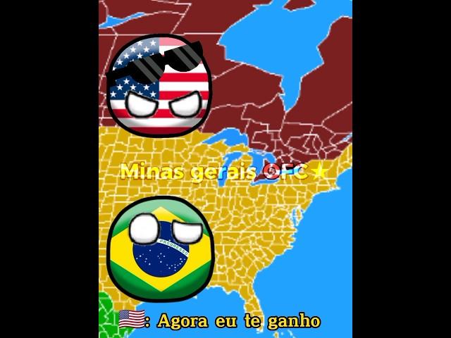 Brasil vs estados unidos (comparação militar) #comparação #countries #countryballs