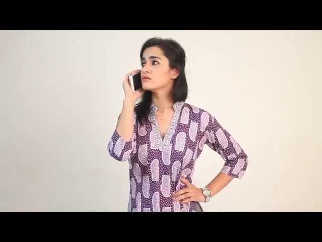 Akansha Sareen audition for Big Bazaar Churidaar Commercial