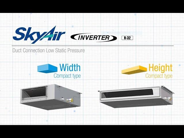 Daikin New Compact LSP Duct for ASEAN [DAIKIN]