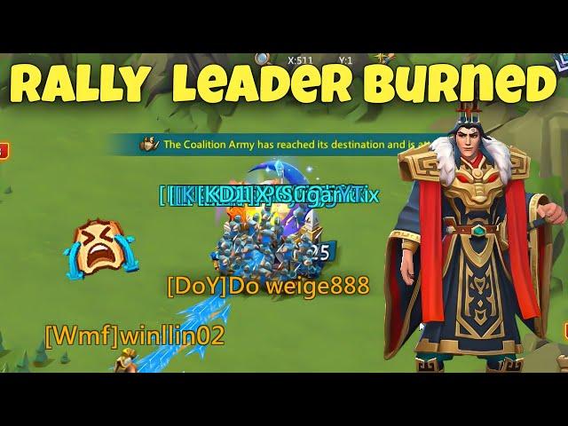 Lords Mobile - EVEN RALLY LEADERS ARE NOT SAFE. KD1 EMPEROR FAMILY VS RALLY LEADER ONLINE