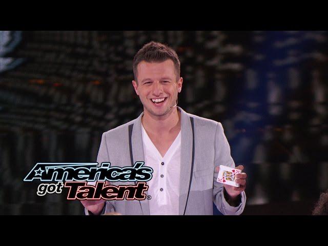 Mat Franco: iPhone Magic Trick - America's Got Talent 2014