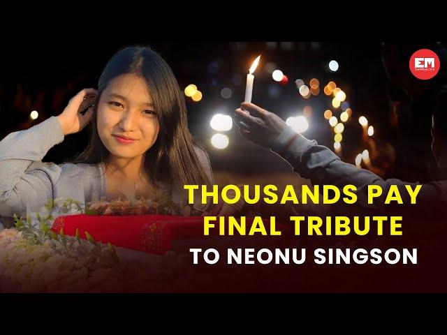 Kangpokpi bids final farewell to Air India crash victim Lamnunthem Singson