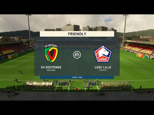  (dpip show ) Oostende     vs Lille   |Club FRIENDLIES MATCH (12/07/2072)  Fifa 2022