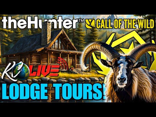 LIVE - Sundarpatan PC Trophy Lodge Tours!! Hunting TAHR After! | Call of the Wild