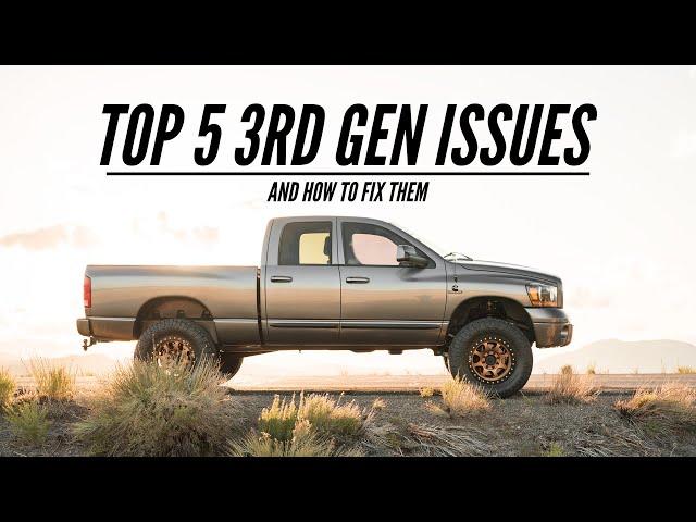 Top 5 3rd Gen Cummins Issues You Need to Watch Out For (and How to Fix Them)