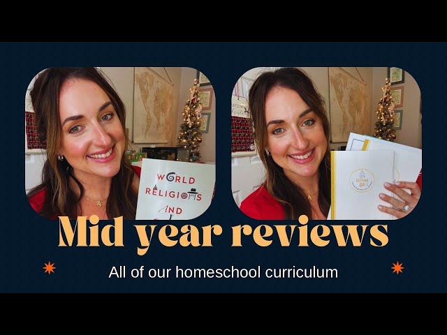 MID YEAR HOMESCHOOL CURRICULUM UPDATE + REVIEW||EVERYTHING I AM USING FOR MY 4 KIDS