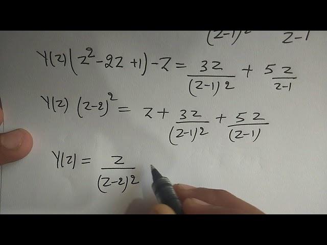 Difference Equation || Solution using  Z- transform || Part 3 || Dr. Abhishek || RSC