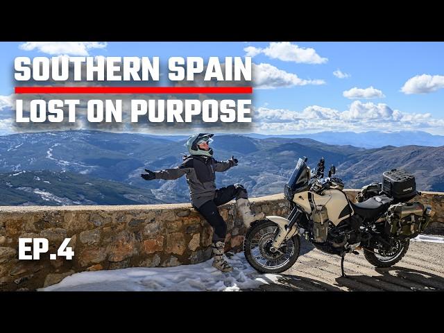 Getting lost ON PURPOSE?! Solo Motorcycle adventures in SOUTHERN SPAIN (S7-EP4)