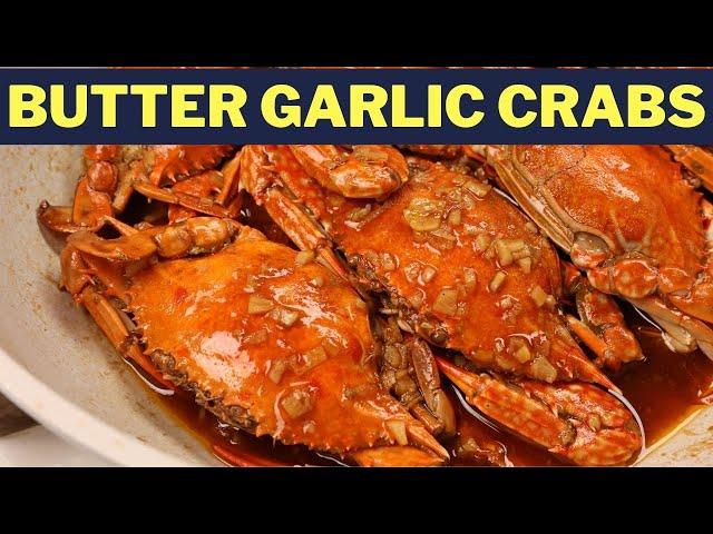 BUTTER GARLIC CRAB RECIPE | SUPER EASY AND SARAP