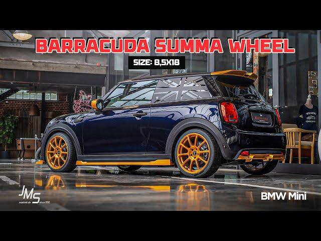 BMW Mini E mit Barracuda Ultralicht Summa Felgen 18 Zoll