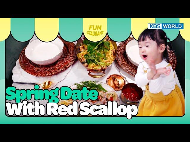 Spring Date with Red Scallop [Stars Top Recipe at Fun Staurant : EP.217-4 | KBS WORLD TV 240422