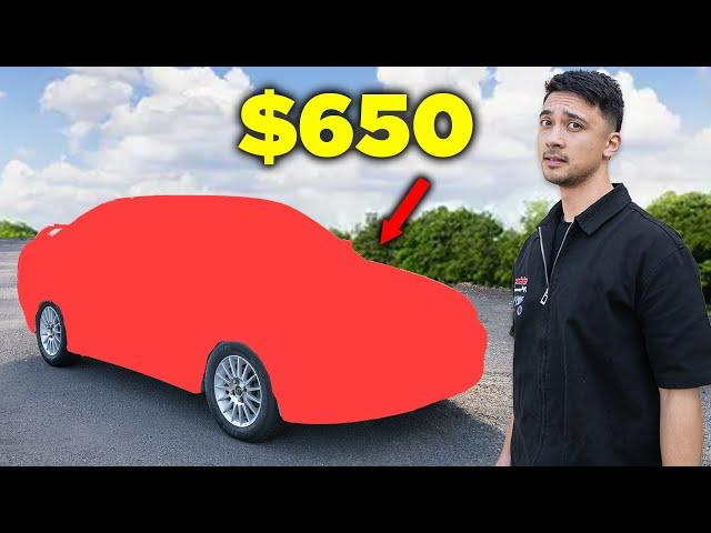 I BOUGHT A $650 CAR FROM FACEBOOK AND I'M GOING TO TURBO IT