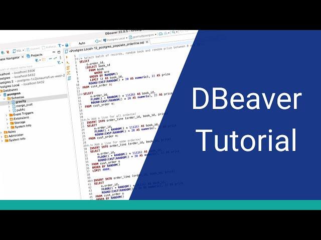 DBeaver Tutorial - How to Use DBeaver (SQL Editor)