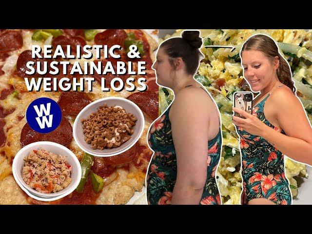 What I Eat In A Day For WEIGHT LOSS | WeightWatchers | realistic & sustainable weight loss