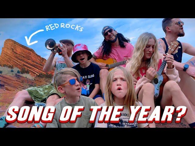 Performing the Song of The Year @ Historic RED ROCKS!!!