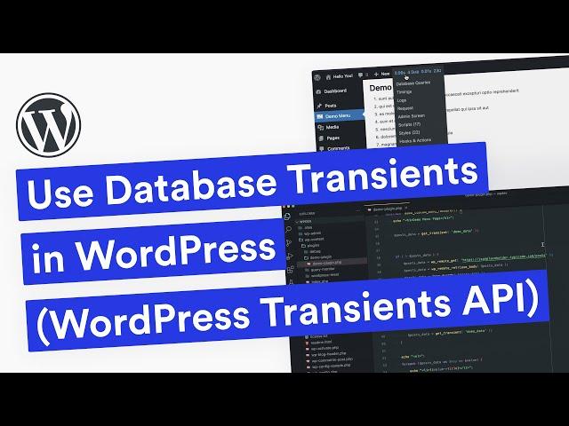 Create Database Transients using WordPress Transients API