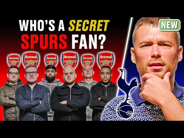 Spurs Fan Hides Amongst Tough Arsenal Fans | Find The Fake Fan