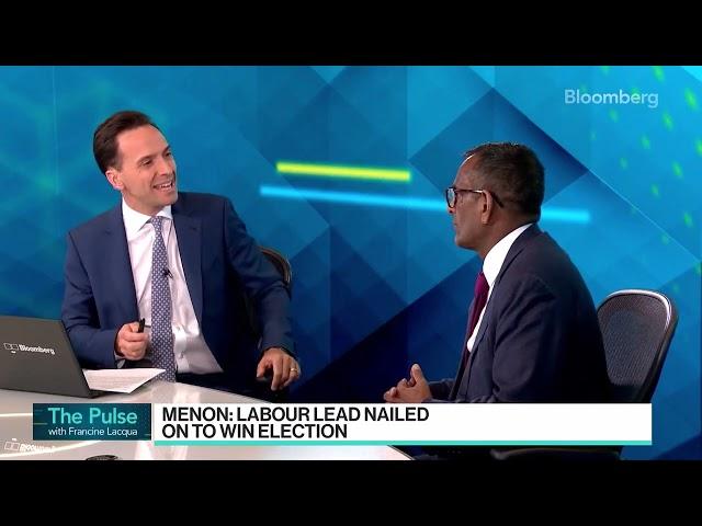 Anand Menon on Bloomberg: Comfortable Labour win even if we have 'biggest polling mistake ever'