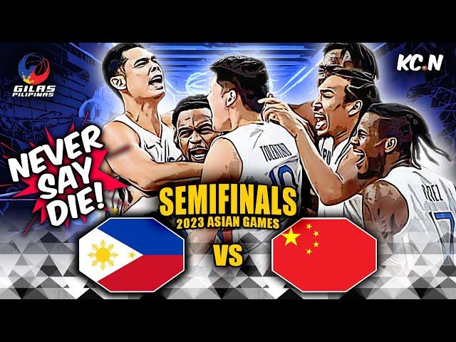 HEROIC 4TH QUARTER COMEBACK | Gilas Pilipinas vs China Highlights | Asian Games 2023 Basketball