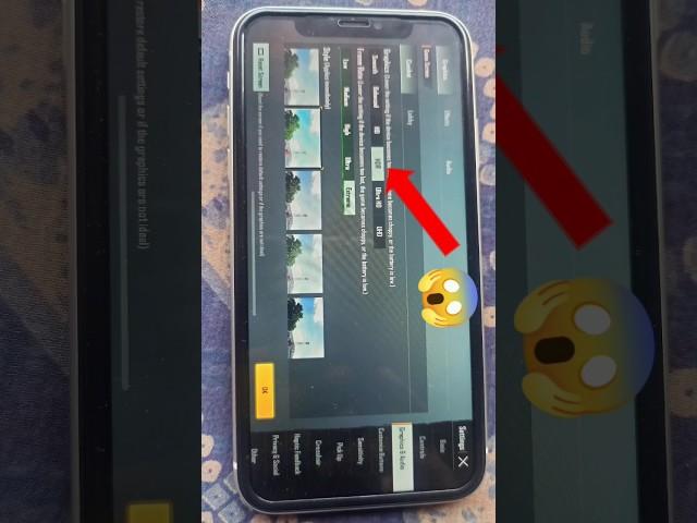 iphone 11 pubg graphics setting #shorts #iphone11 #pubg #bgmi