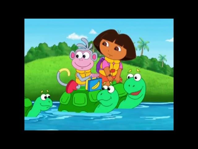 Turtles fell asleep on Water | Dora the Explorer