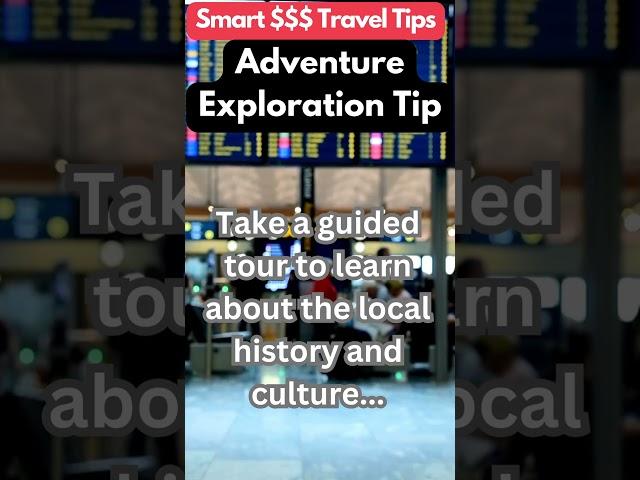 Smart Travel Tips: Adventure Exploration Tip 2  #ExploreLocal #TravelTips   #HiddenGems #localguides