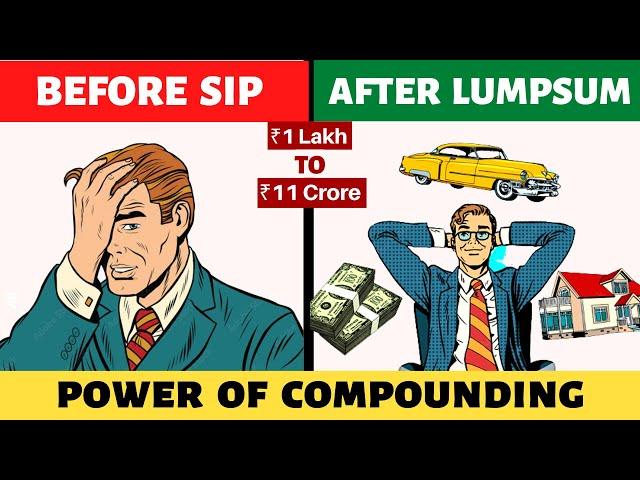 SIP vs LUMPSUM क्या ज्यादा बहतर है? Power of COMPOUNDING Using SIP or LUMPSUM