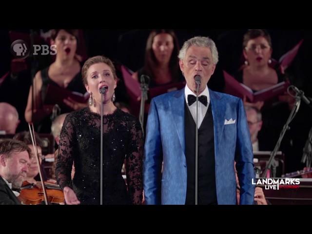 Landmarks Live In Concert: Andrea Bocelli At The Palazzo Vecchio - "Time To Say Goodbye"