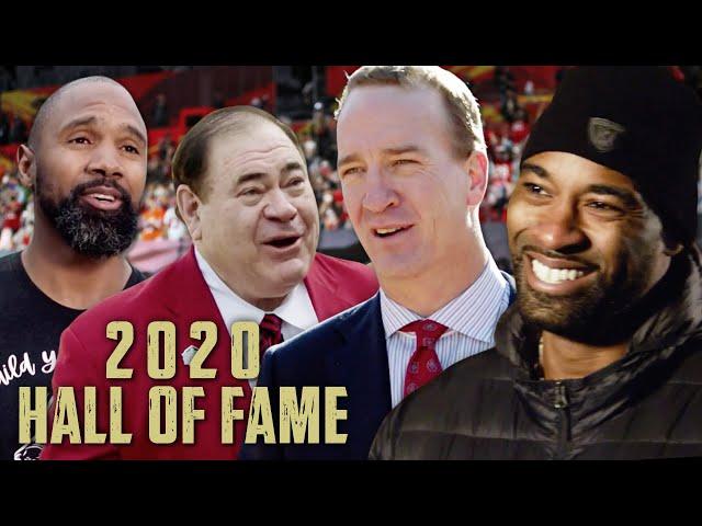 Peyton Manning & 2020 HOF Class Find Out They Are Hall of Famers