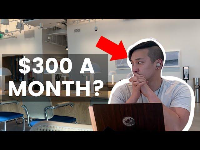 I paid $300 to NOT work from home