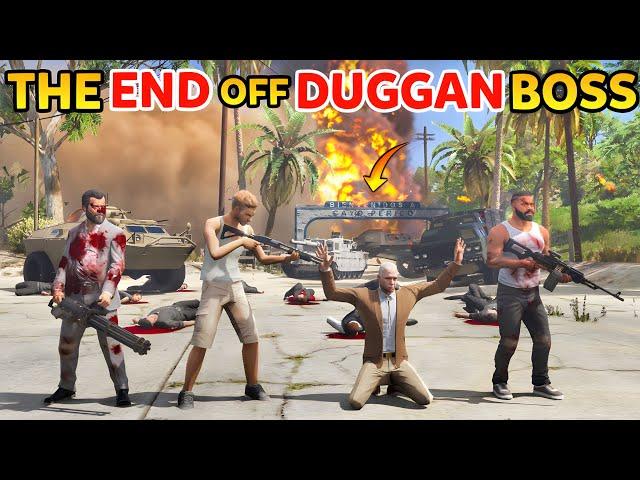 The End Of Duggun Boss | Gta x Freefire | Gta 5 Gameplay In Telugu #135