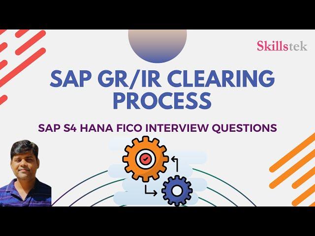 GR/IR Clearing in SAP and How to execute it? - SAP FICO Interview Questions - Pradeep Hota