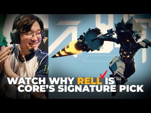 CoreJJ - Watch Why Rell is Core's Signature Pick | Streaming HL 001 | League of Legends