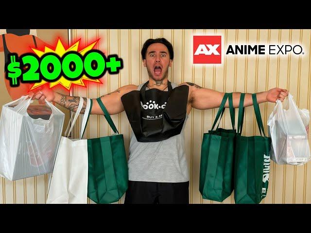 I Spent $2000+ at Anime Expo 2024