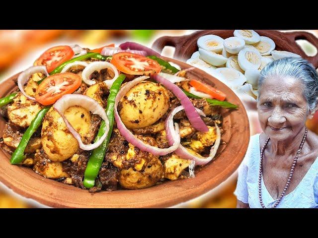 Roasted Egg Gravy - Roasted Egg Curry by Grandma Menu