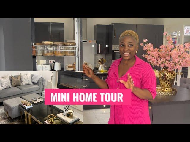 Mini home tour • luxury kitchen and living room inspiration | Adiat Oke