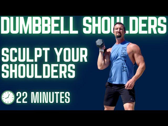 Dumbbell Shoulder Workout - Build Bigger Shoulders Now