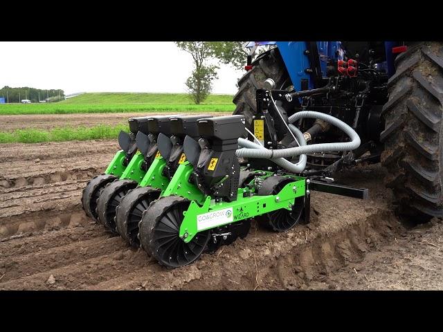 Precision seed planter | Wizard 4 row | Go&Grow Farm Solutions