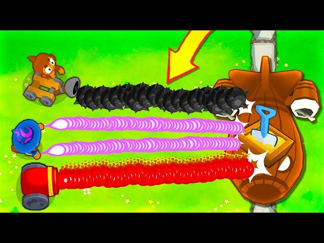 Hypersonic Mod vs Dummy Boss CHALLENGE! (BTD 6)