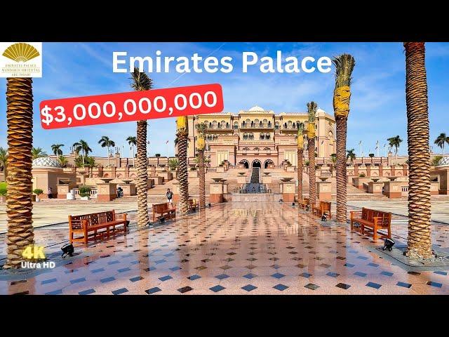 The $3 Billion Emirates Palace: 7-Star Ultra-Luxury Hotel In Abu Dhabi - Full Experience