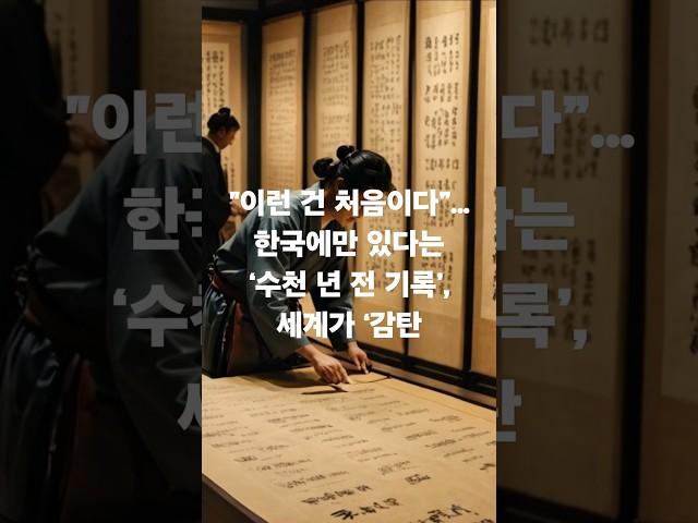 "이런 건 처음이다”…한국에만 있다는 ‘수천 년 전 기록’, 세계가 ‘감탄