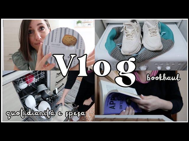 VLOG | Quotidianità e tappa spesa 🪴| Bookhaul usato 