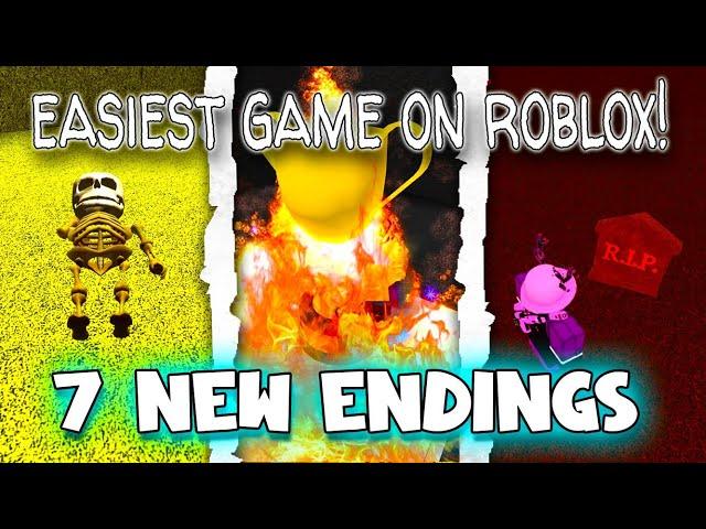 7 New Endings (PART 7) - Easiest Game On Roblox! [Roblox]