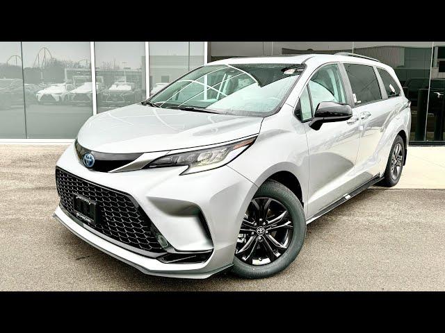 THE HOTTEST MINIVAN on the planet! 2024 Toyota Sienna XSE AWD review!